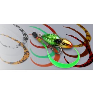 画像14: JACKALL/ ビンビンスイッチT+ネクタイ マイクロカーリー スリム