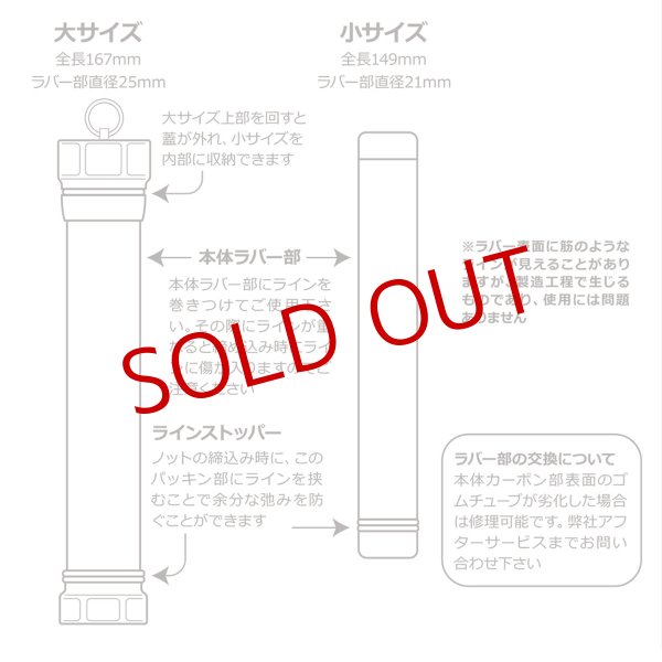 画像2: RippleFisher/ RFノットタイトナー(大小2本セット) (2)