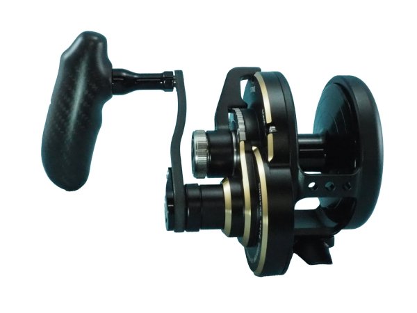 画像6: オーシャンフリークス/ TECOMAX 6600 限定マットブラック＆カーボンハンドルセット(右ハンドル) (6)